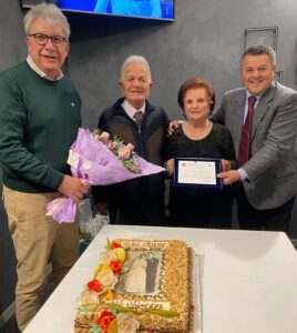 70 anni di matrimonio: nozze di titanio per i coniugi Gentile