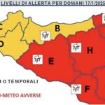 Allerta meteo rossa, chiuse tutte le scuole nel ragusano venerdì 17 gennaio