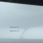 Ciclone, tromba marina tra Cava d'Aliga e Sampieri, ecco il VIDEO