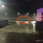 Ciclone, mareggiata fa crollare una parte del molo di San Giovanni Li Cuti