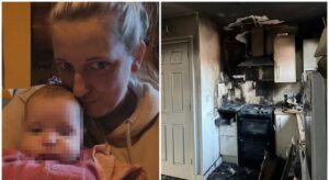 Friggitrice ad aria esplode e la casa va a fuoco, il dramma della mamma 23enne: «Ho perso tutto»