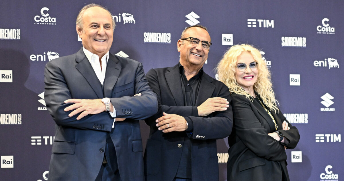Sanremo 2025, la scaletta della prima serata