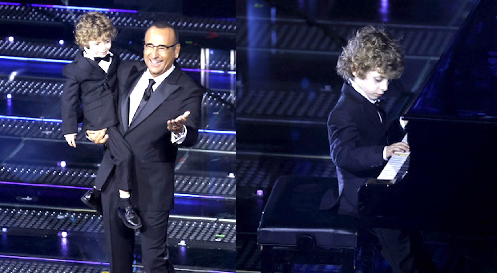 Alessandro Gervasi, il pianista siciliano di 6 anni, incanta Sanremo