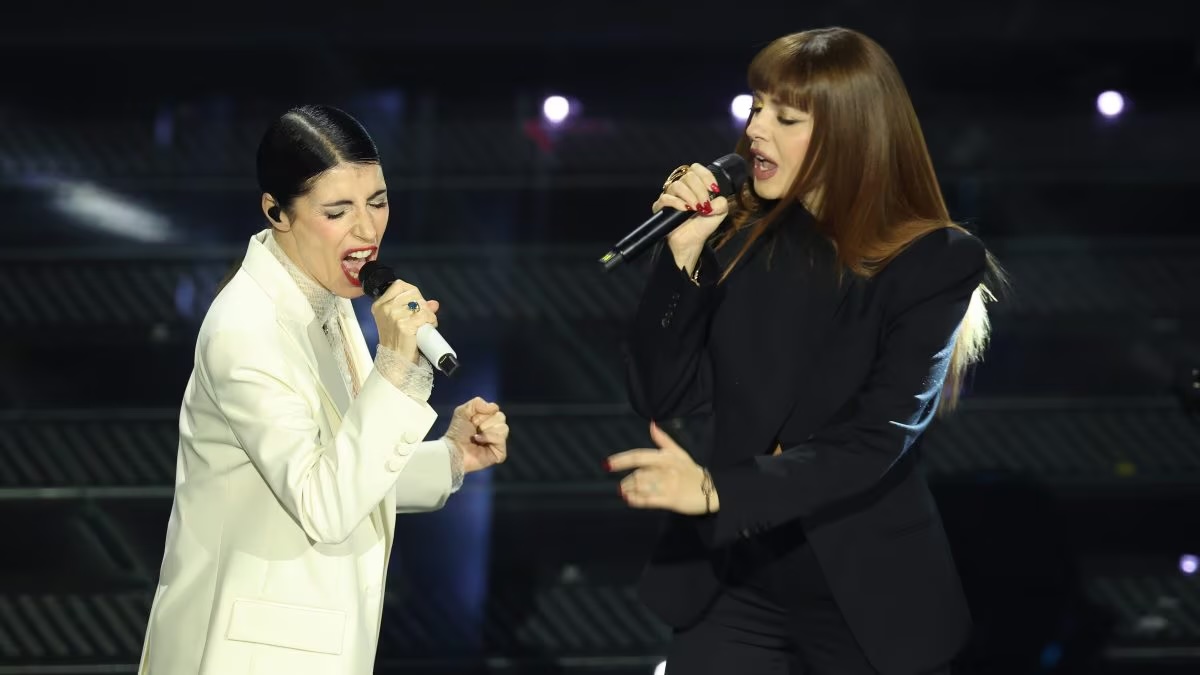 Sanremo 2025, la classifica della serata cover, prime Giorgia e Annalisa