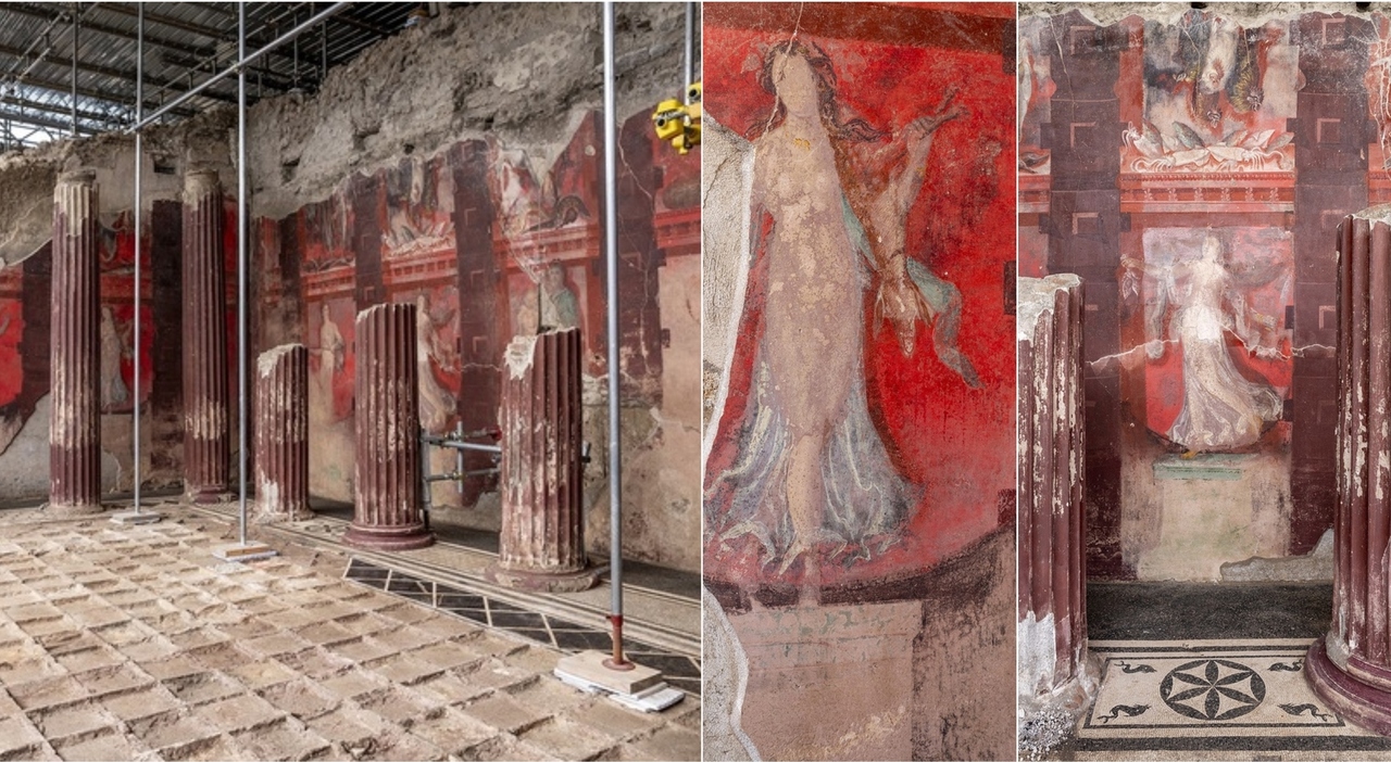 Pompei, scoperta nuova villa dei Misteri Pompei, scoperta nuova villa dei Misteri