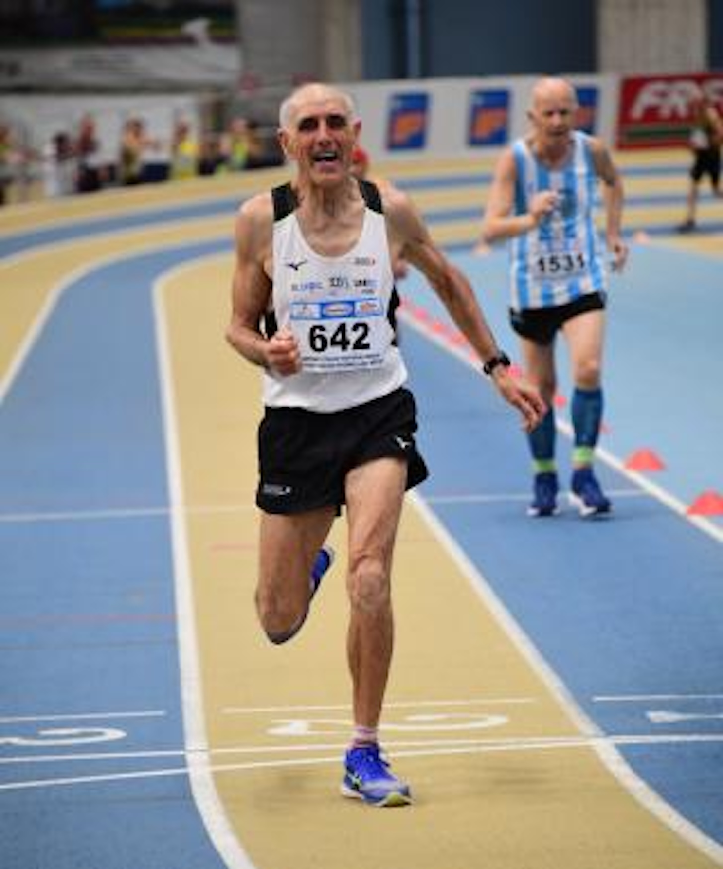 Ancona, lo sciclitano Finielli record nazionale di corsa sui 1500 metri per ultra 75enni