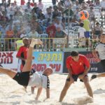 Beach soccer negato a Marina di Modica, la rovesciata di Abbate