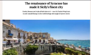 La città più bella della Sicilia? L'inglese The Times non ha dubbi, è Siracusa