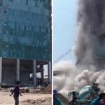 Grattacielo a Bangkok crolla durante il terremoto, l'edificio era in costruzione