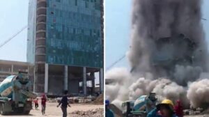 Grattacielo a Bangkok crolla durante il terremoto, l’edificio era in costruzione