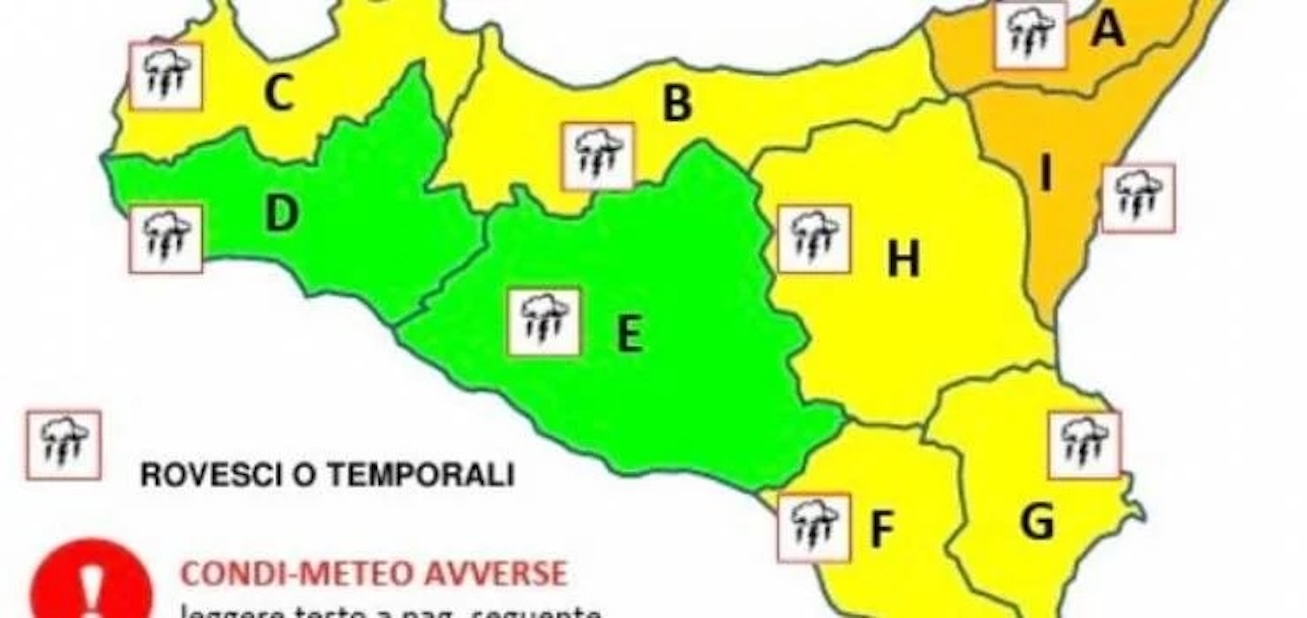 Allerta arancione: scuole chiuse tra Messina e Catania. Non è un pesce d’aprile