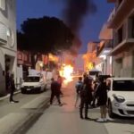 Incendio di un'auto a Scoglitti