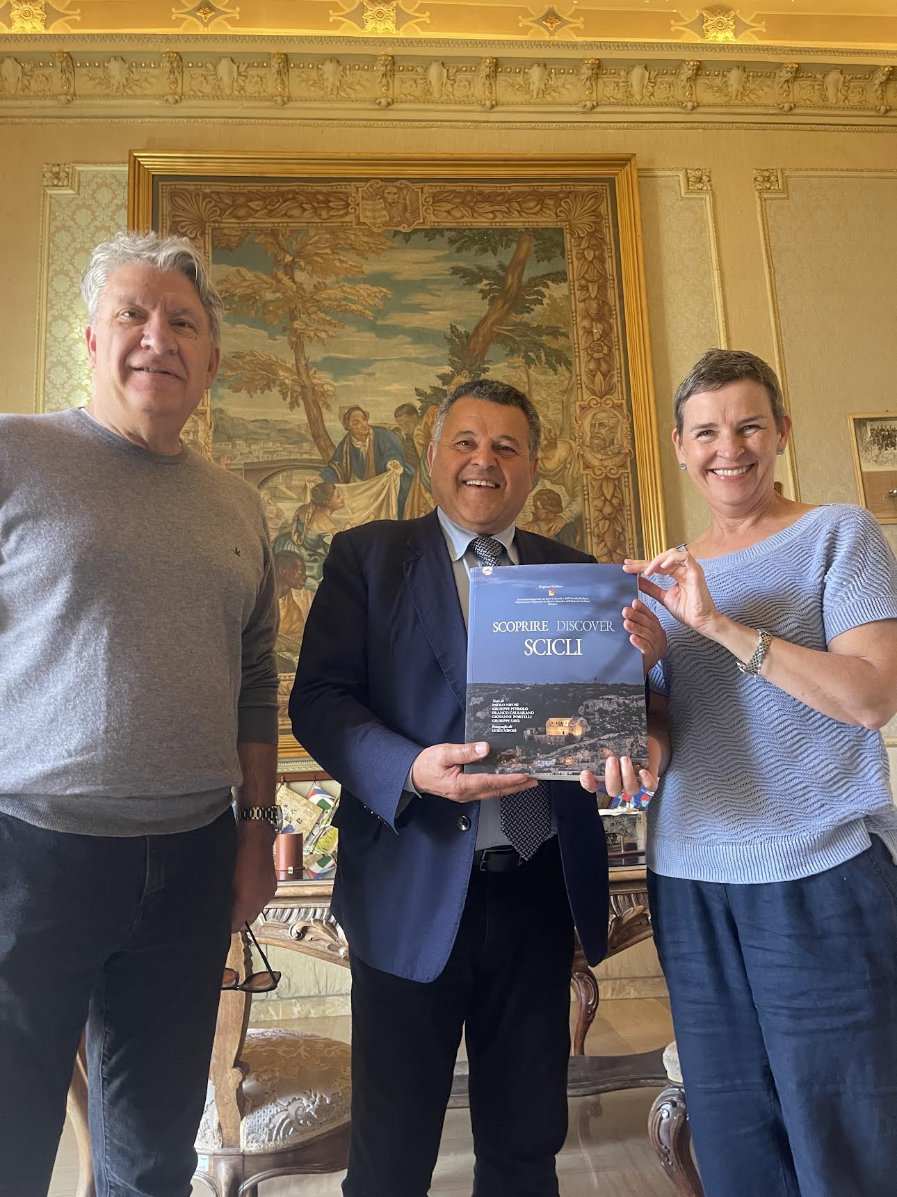 Sottosegretaria inglese Mary Creagh all’ambiente ospite a Scicli