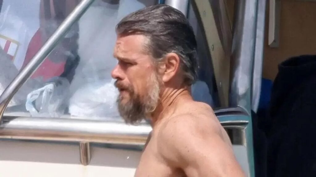 Film l'Odissea, Matt Damon &egrave; Ulisse e fa il bagno a Favignana