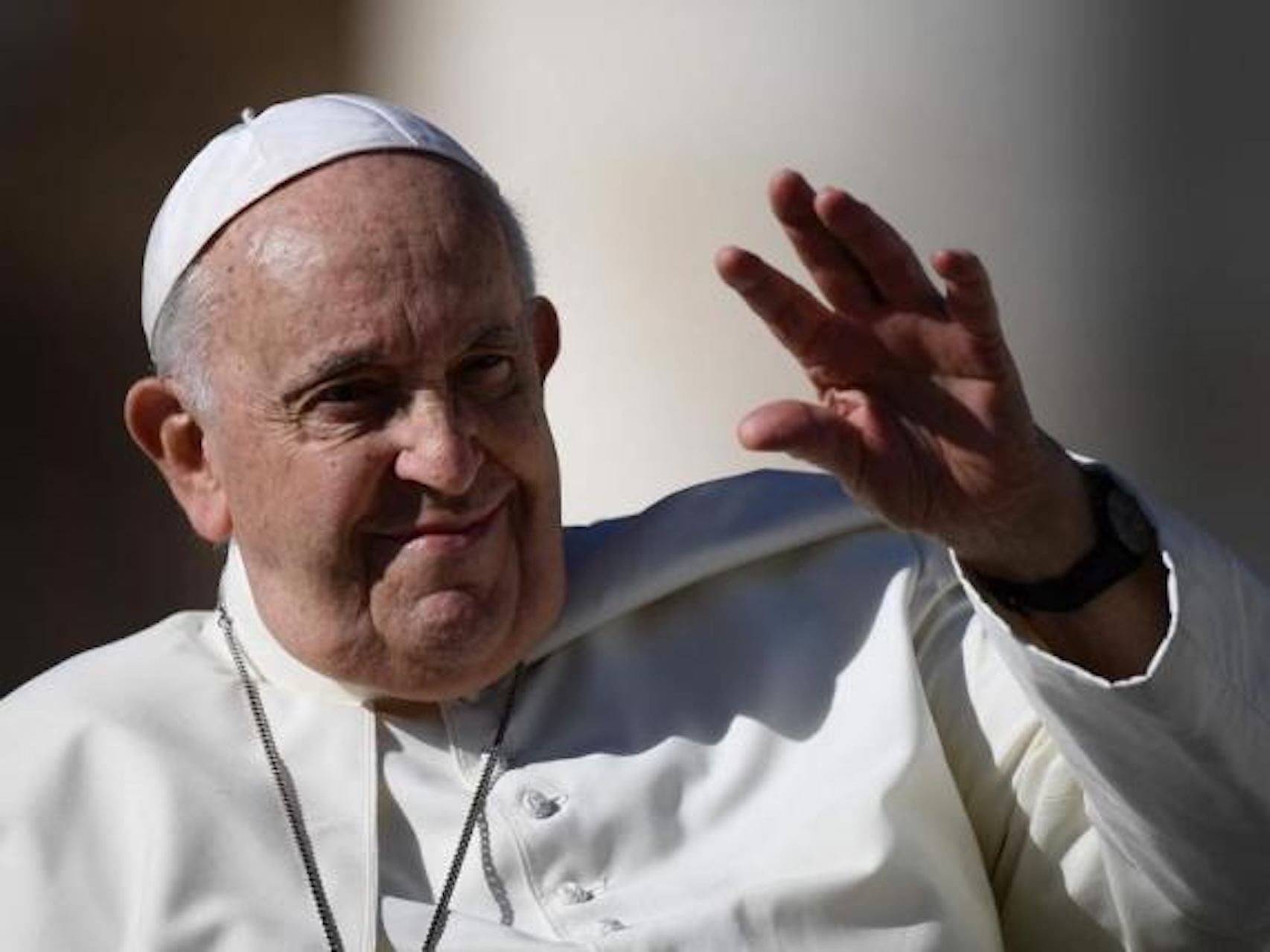 Francesco: "Sepolto nella nuda terra, con nome Franciscus