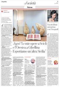 Emilio Isgrò a Repubblica: Le mie opere a Scicli, da qui esporto un'altra Sicilia
