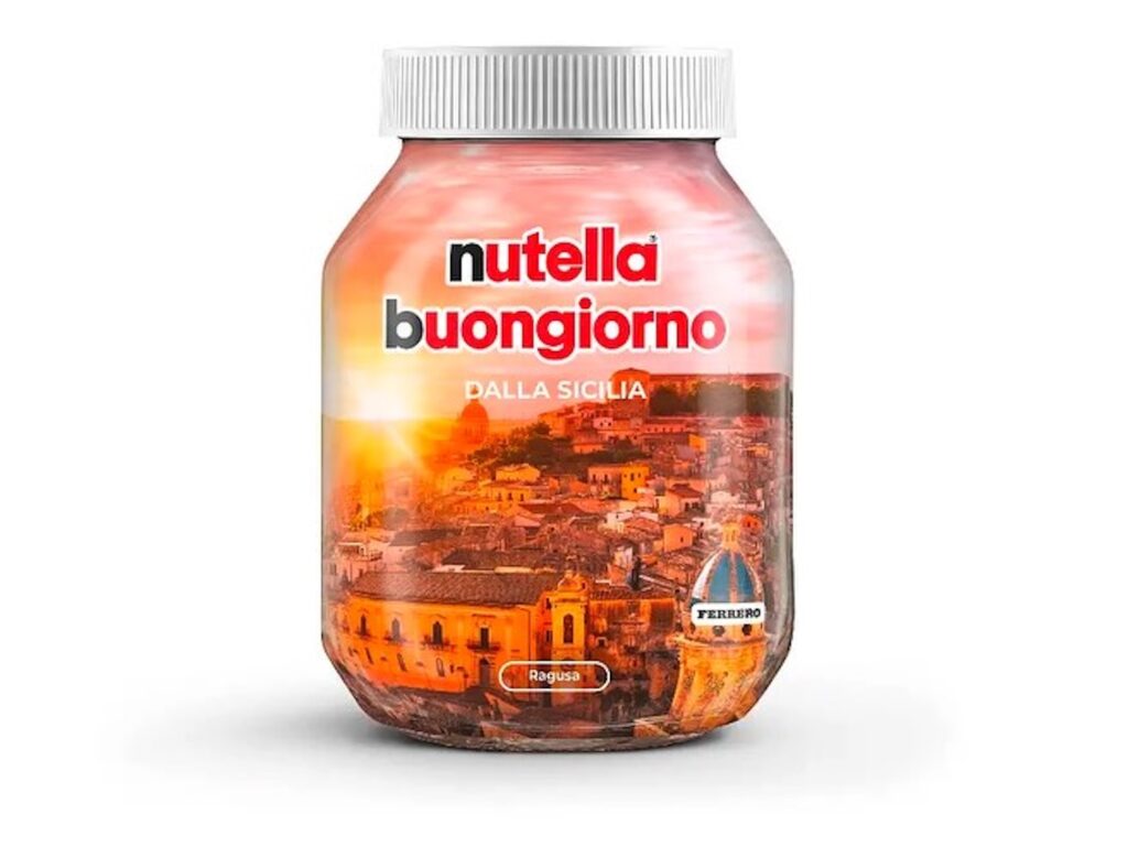 Nutella omaggia Ragusa