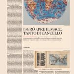 Il MACC di Scicli ed Emilio Isgrò, un'intera pagina sul Sole 24 ore per L'Opera delle formiche