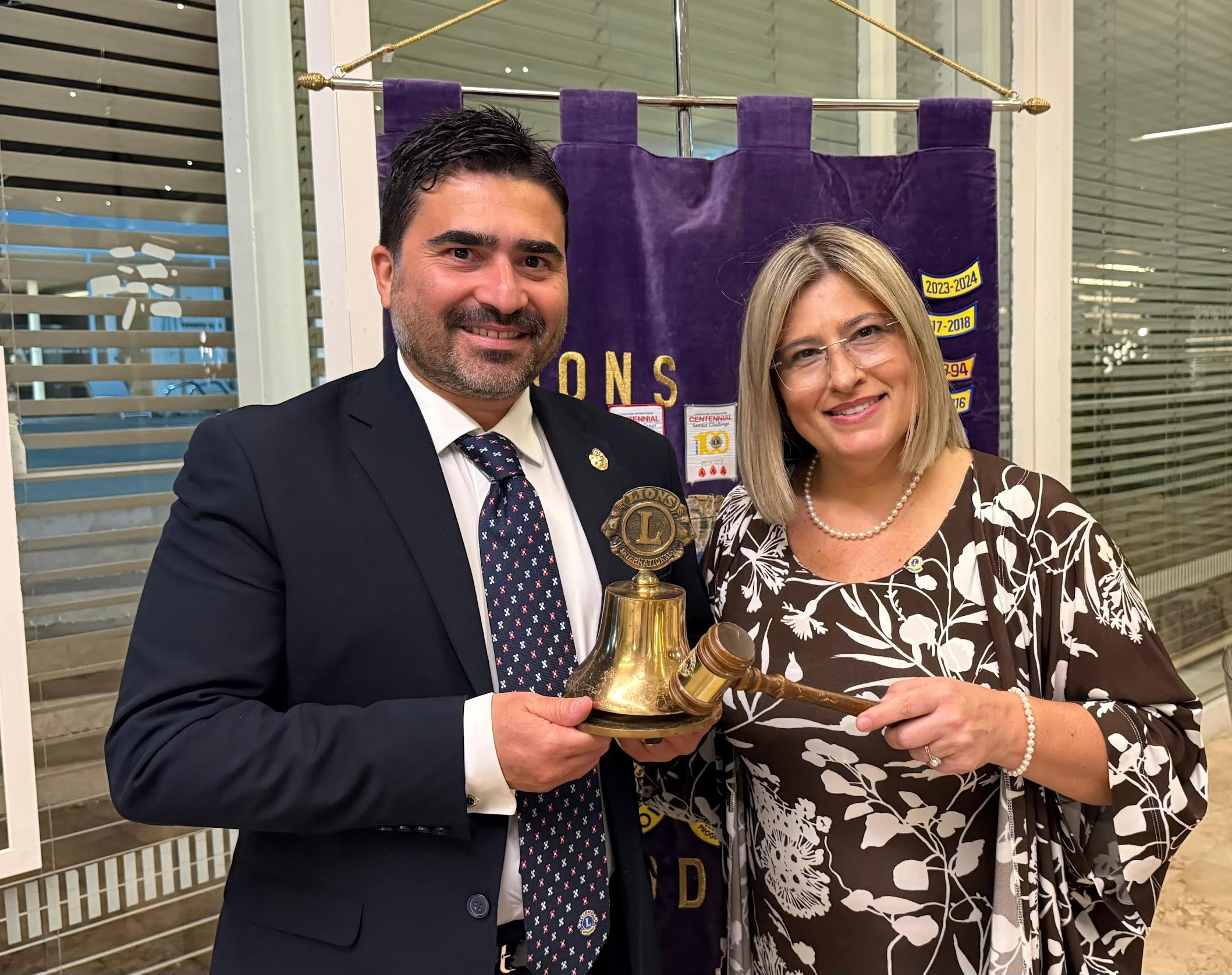 Modica, cerimonia del “passaggio della campana” al Lions Club
