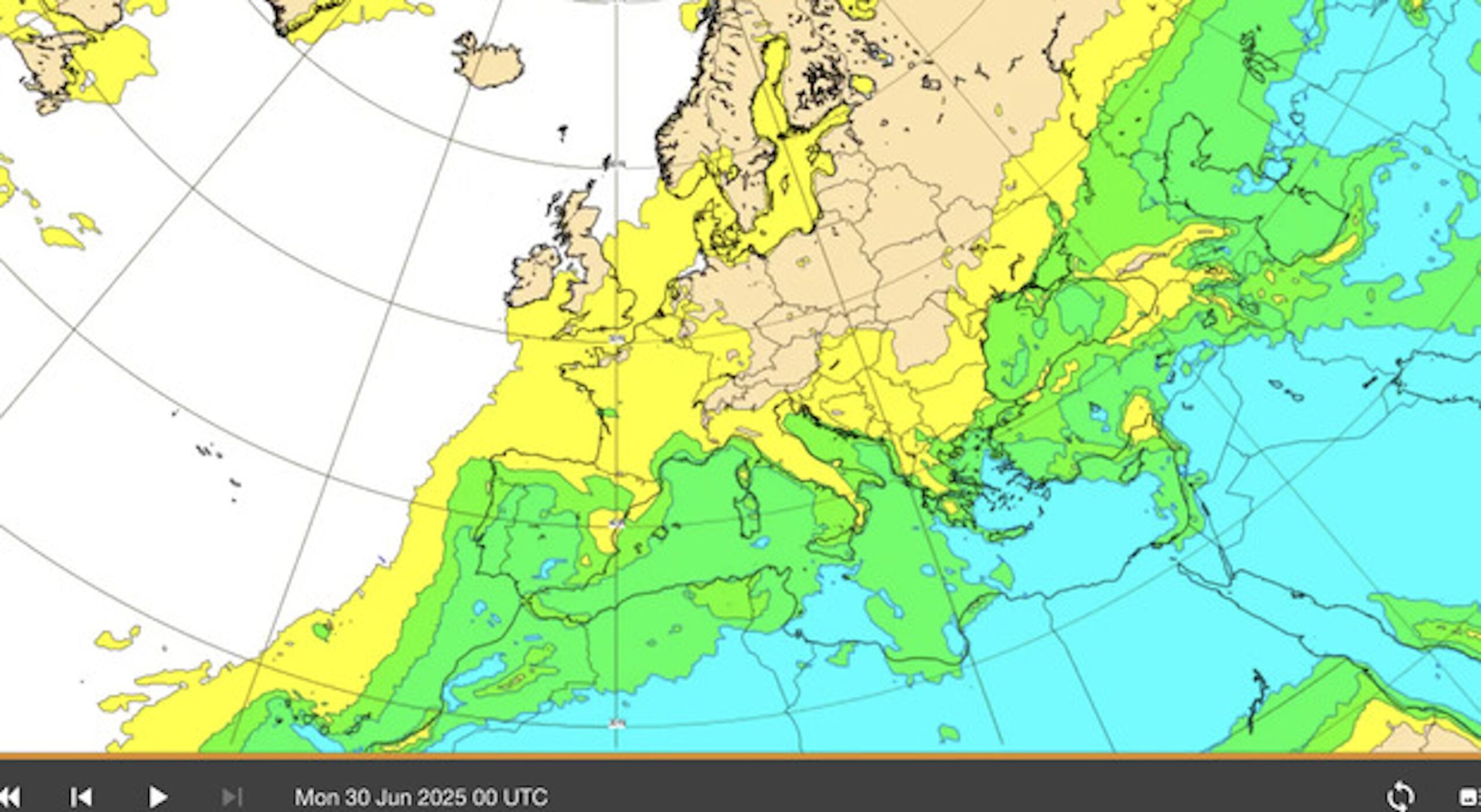 Calo termico: crollo delle temperature fino a 10 gradi