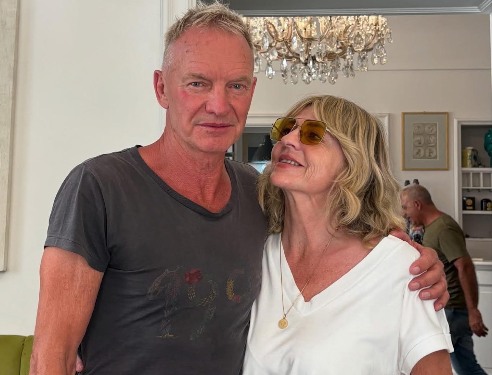 Sting è a Noto per il matrimonio della figlia