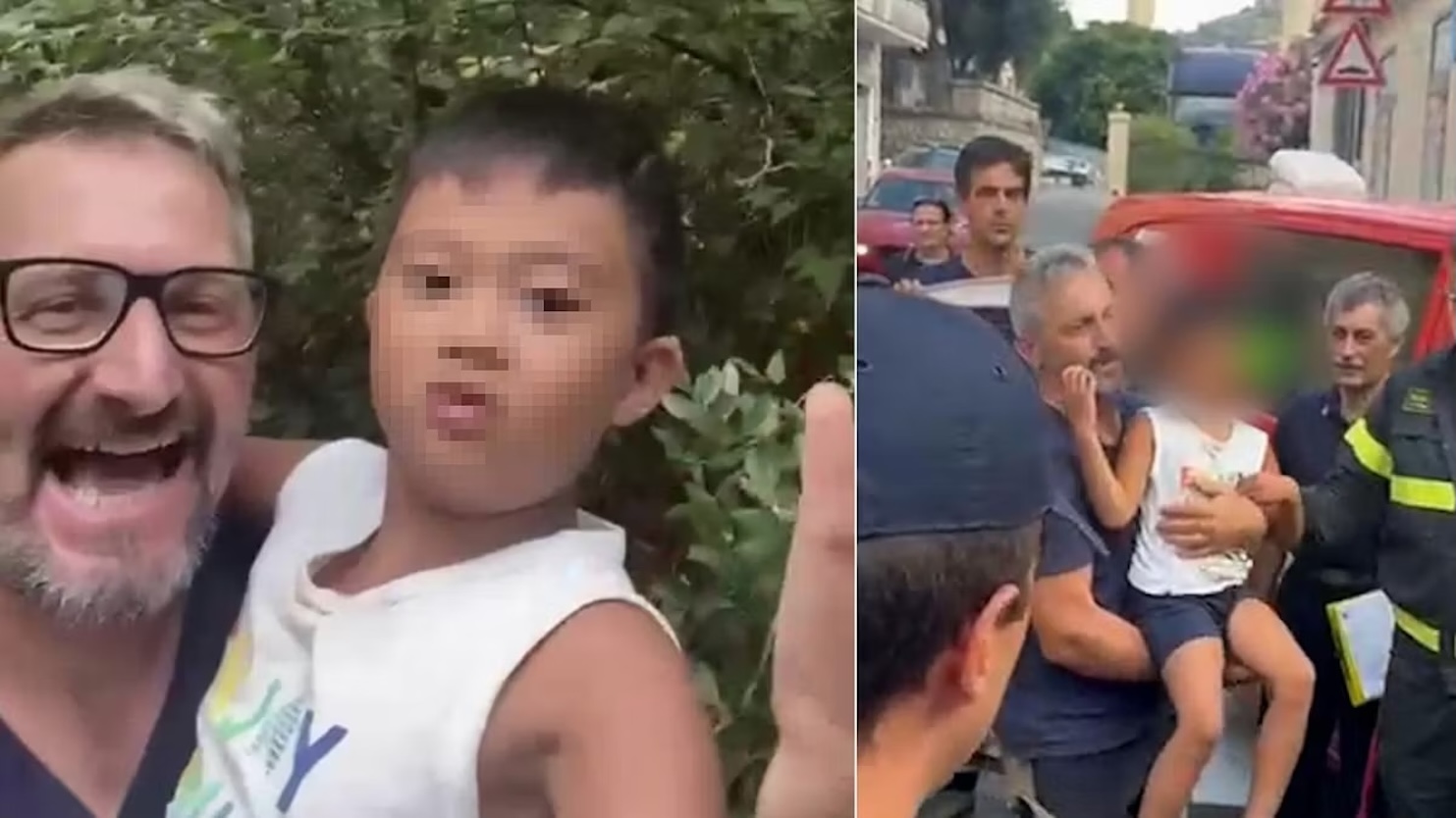 Bimbo ritrovato, sta bene ma resta ricoverato in osservazione