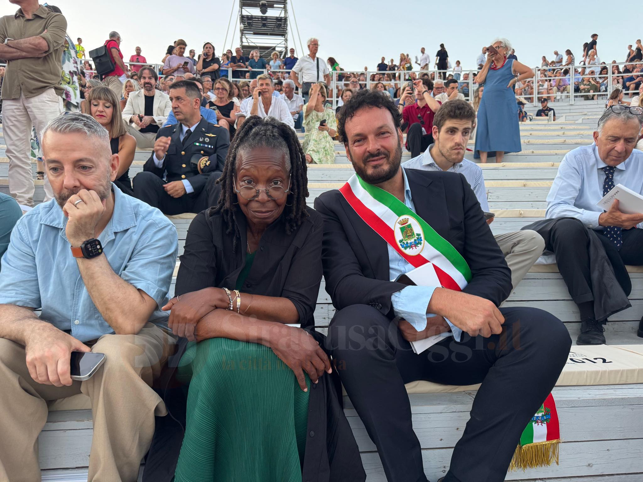 Whoopi Goldberg spettatrice d’eccezione per la prima de “L’Iliade” di Giuliano Peparini