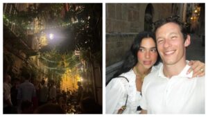 La cantante britannica Dua Lipa a Palermo con il promesso sposo. FOTO