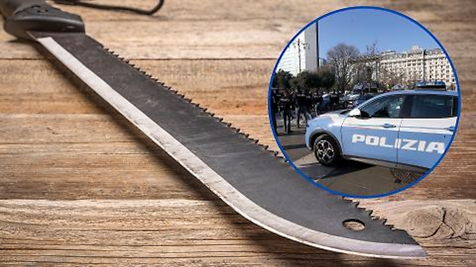 Vittoria, andava in giro armato di machete: fermato marocchino Vittoria, andava in giro armato di machete: fermato marocchino