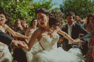 Matrimonio e cresima finiscono in rissa, tra gli invitati volano calci, pugni e tavoli Immagine rappresentativa di Matrimonio e cresima finiscono in rissa, tra gli invitati volano calci, pugni e tavoli