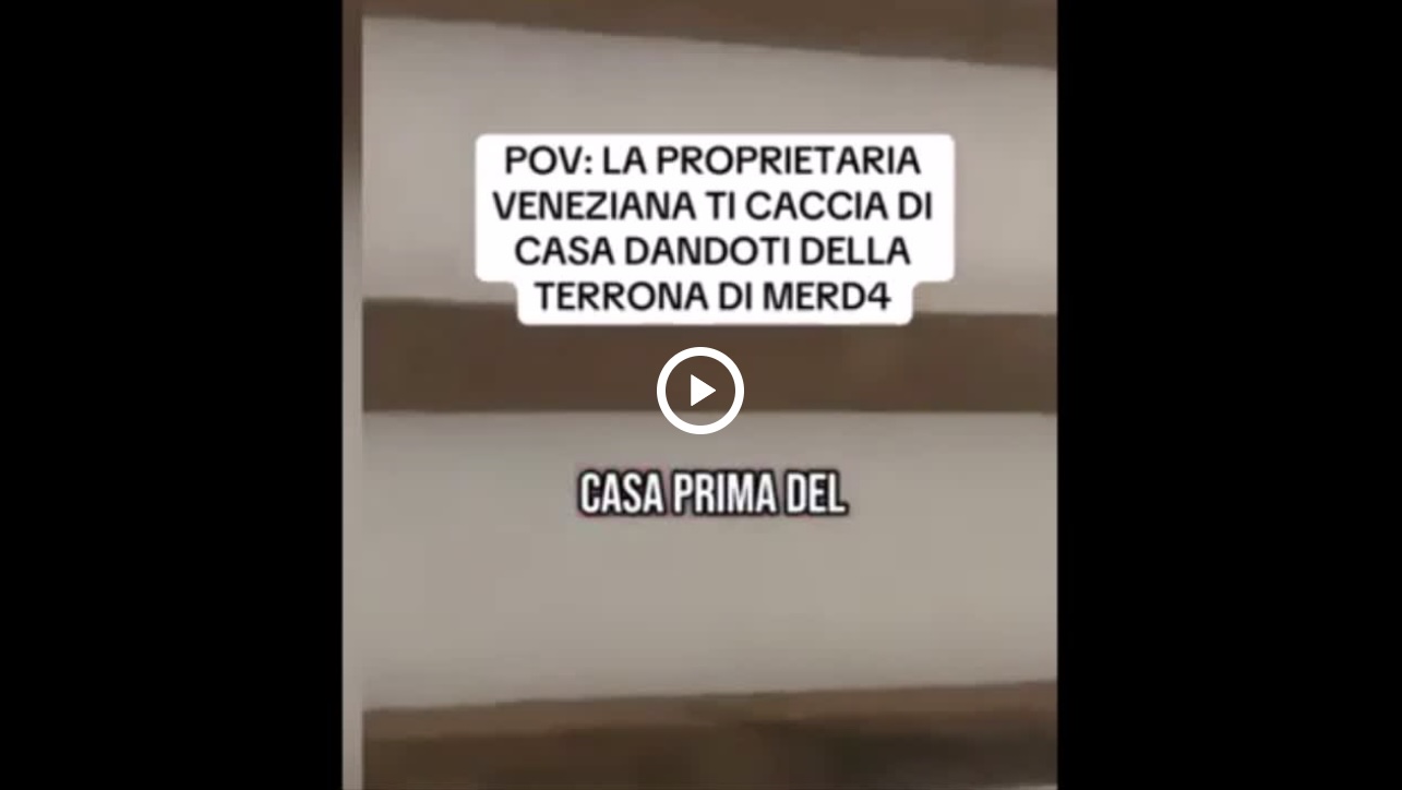 La proprietaria la caccia di casa: «Terrona maleducata», lei riprende tutto e pubblica il video sui social