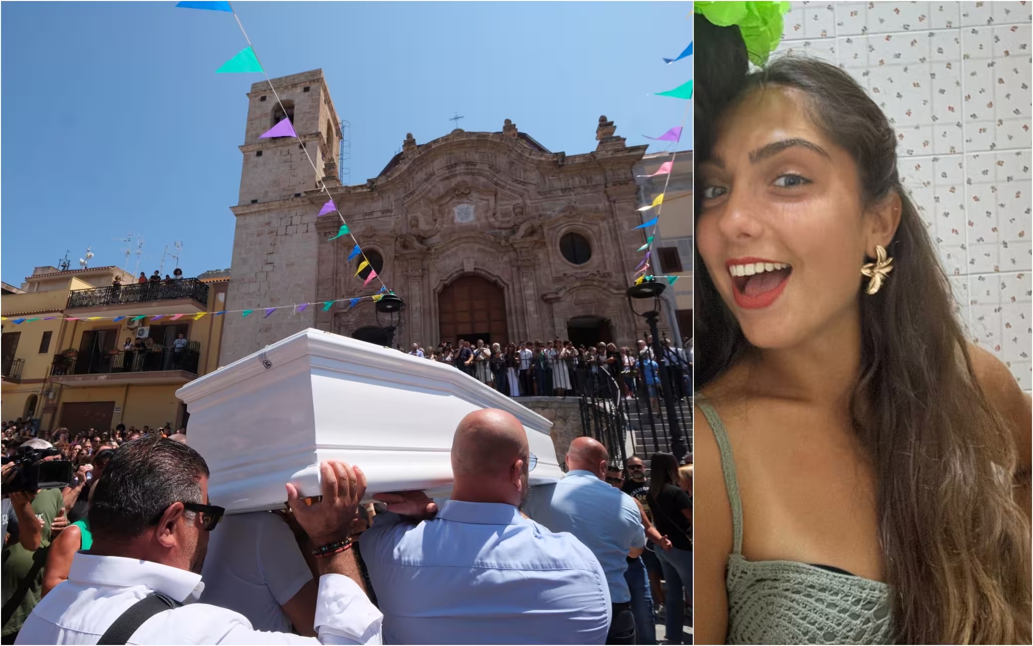 L’ultimo abbraccio a Simona Cinà. VIDEO