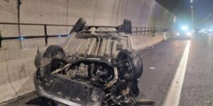 Auto si ribalta in galleria, code sulla Catania-Siracusa e in tangenziale a Catania Immagine rappresentativa di Auto si ribalta in galleria, code sulla Catania-Siracusa e in tangenziale a Catania