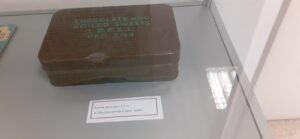 La Liberazione, vista all'Archivio di Stato di Ragusa, con reperto al cioccolato