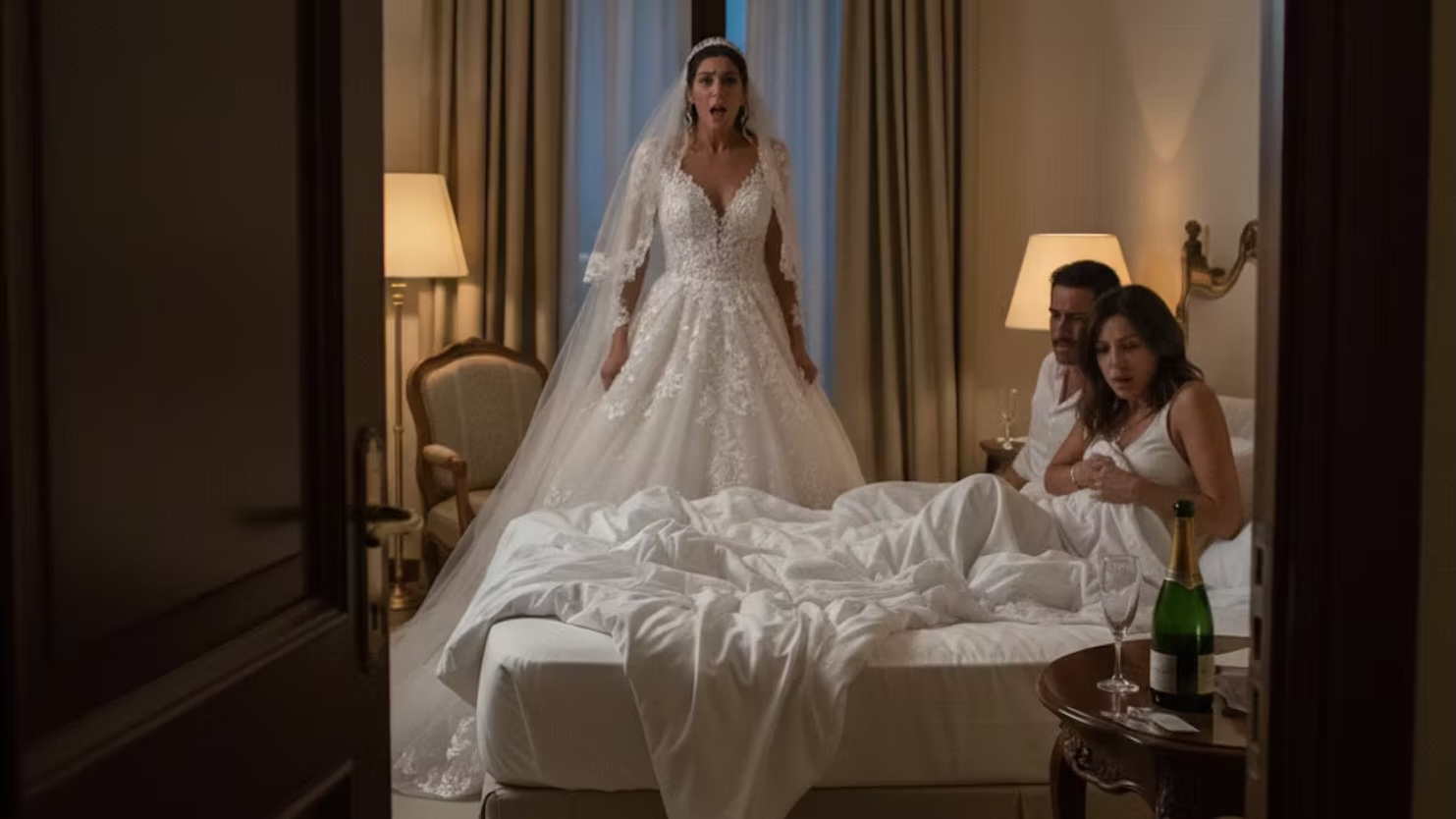 La sposa sorprende lo sposo che fa sesso con una parente stretta, nozze nel caos La sposa sorprende lo sposo che fa sesso con una parente stretta, nozze nel caos