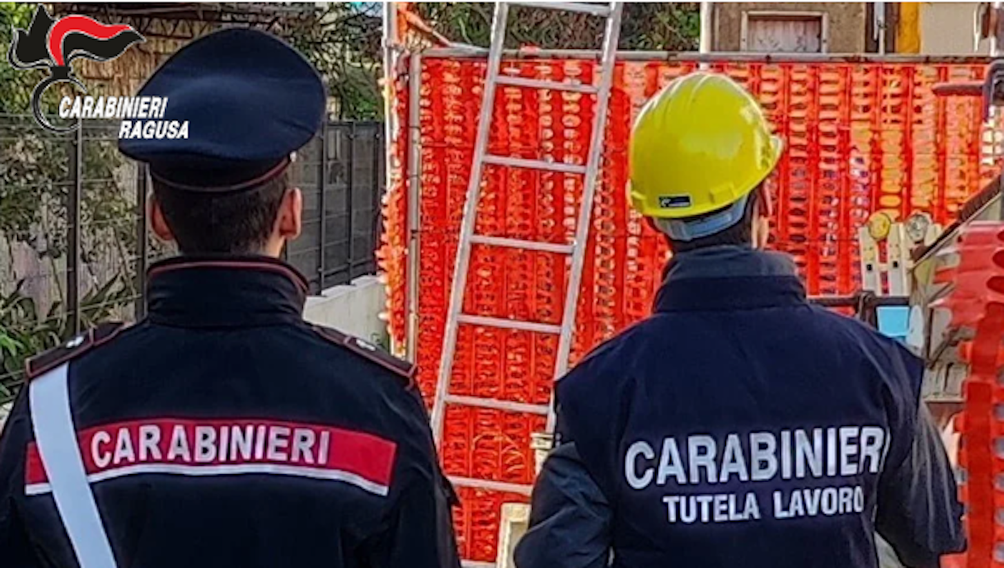 Sicurezza nei cantieri di lavoro, multe per 118 mila euro nel ragusano