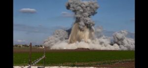 Fatta brillare la bomba d’aereo ritrovata a Comiso