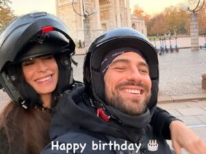 Elisabetta Canalis, la prima foto con Alvise Rigo, di 14 anni più giovane