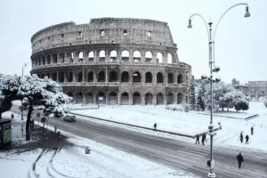 Neve a Roma a Capodanno? La meteorologa: «Zero gradi, ma non cadranno fiocchi. Ecco perché»